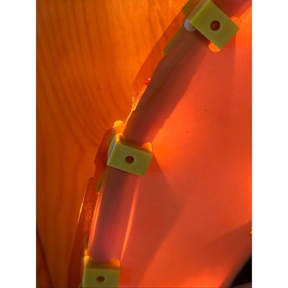 Vintage Halloween 16” Light Sculpture Pumpkin face Jack o Lantern with Box (5525 - Picture 7 of 10